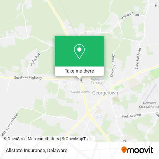 Allstate Insurance map