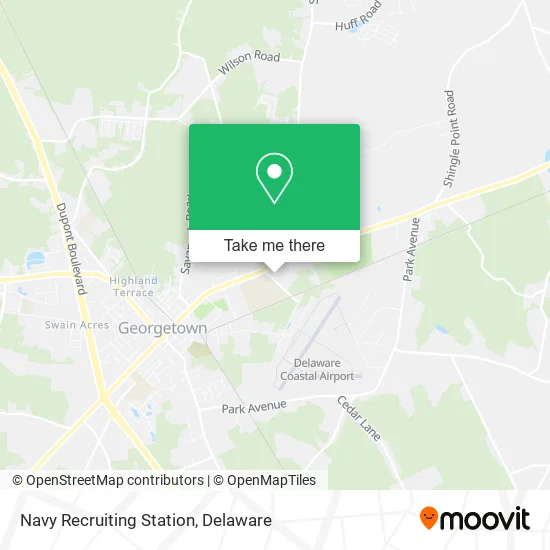 Navy Recruiting Station map