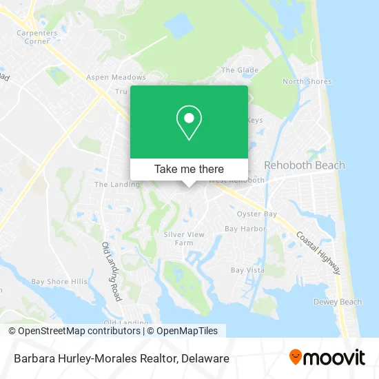 Barbara Hurley-Morales Realtor map