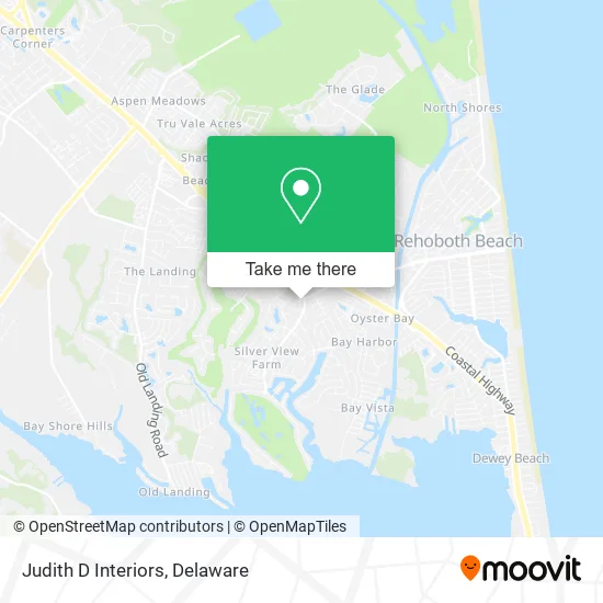 Judith D Interiors map