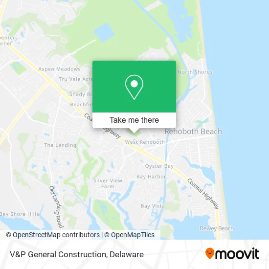 V&P General Construction map