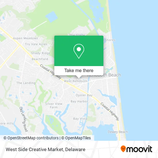 West Side Creative Market map