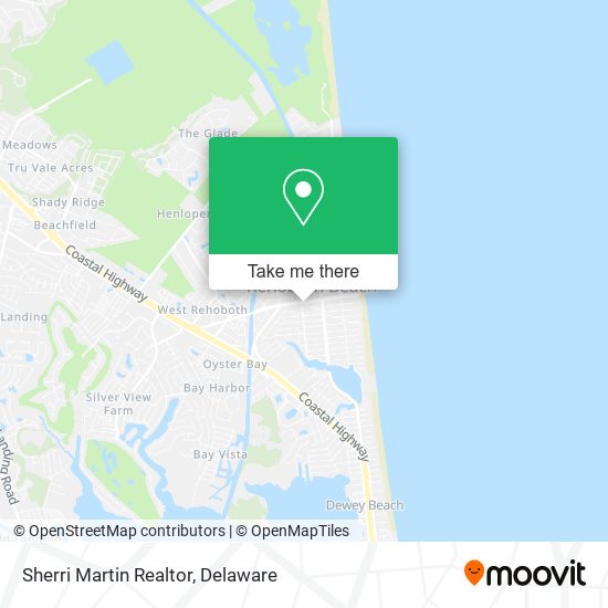 Sherri Martin Realtor map