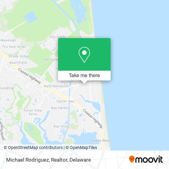 Michael Rodriguez, Realtor map