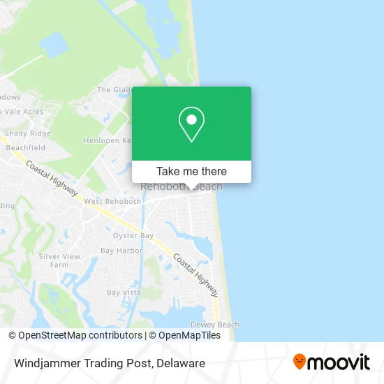 Windjammer Trading Post map