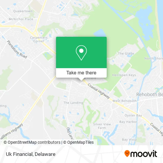 Uk Financial map
