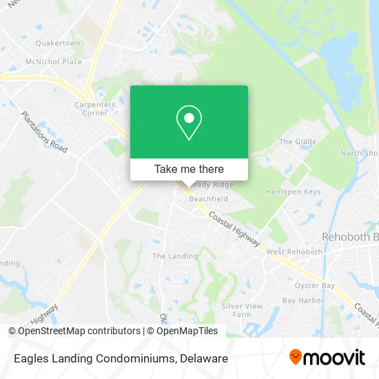 Mapa de Eagles Landing Condominiums