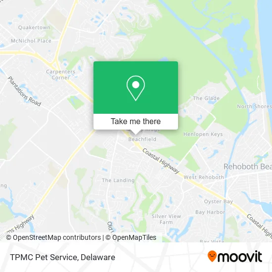 TPMC Pet Service map
