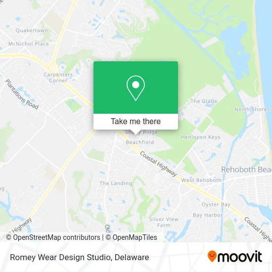 Romey Wear Design Studio map