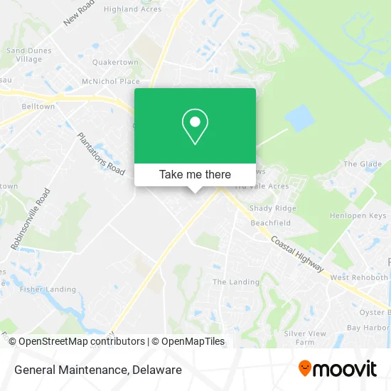 Mapa de General Maintenance