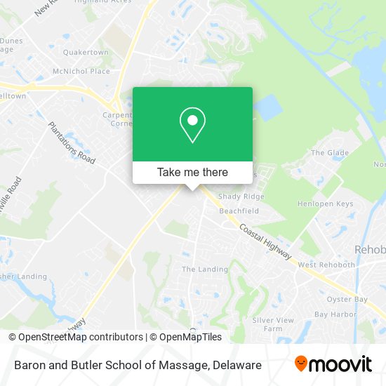 Mapa de Baron and Butler School of Massage