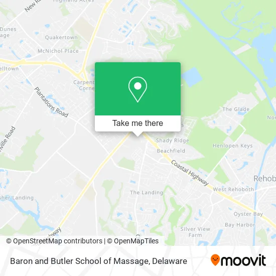 Mapa de Baron and Butler School of Massage