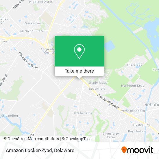 Mapa de Amazon Locker-Zyad