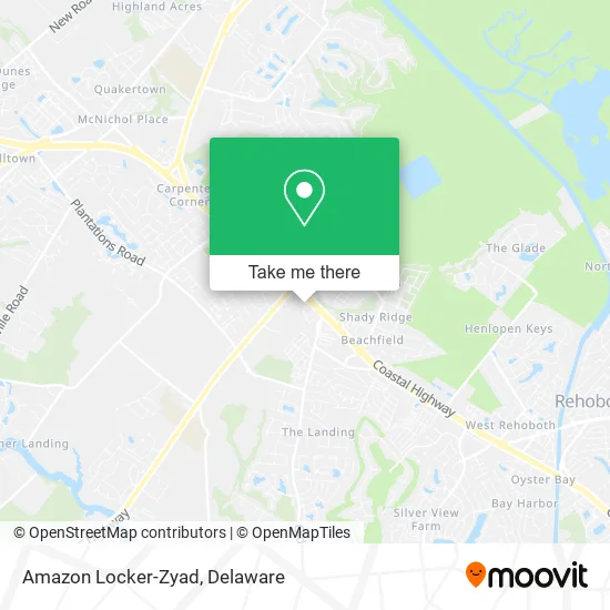 Mapa de Amazon Locker-Zyad