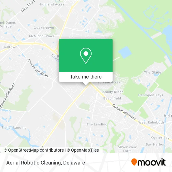 Aerial Robotic Cleaning map