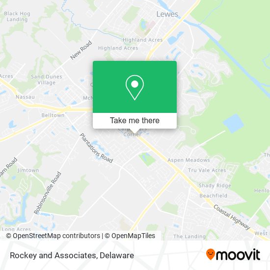 Rockey and Associates map