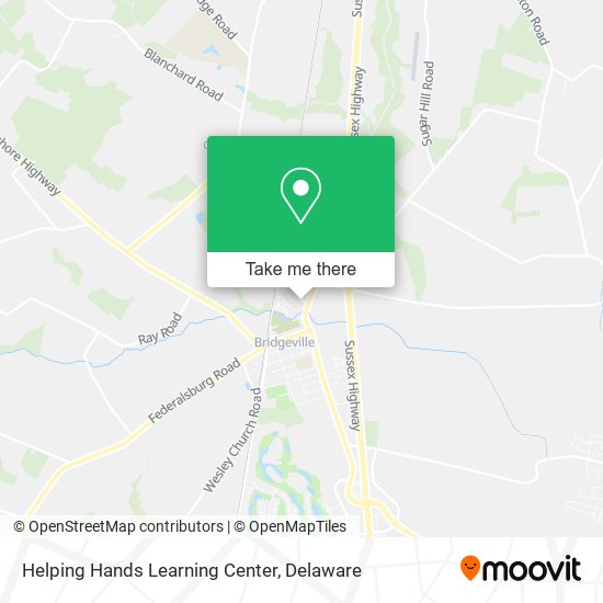 Mapa de Helping Hands Learning Center