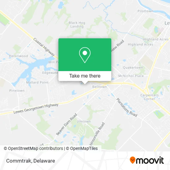 Commtrak map