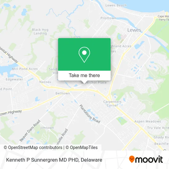 Kenneth P Sunnergren MD PHD map