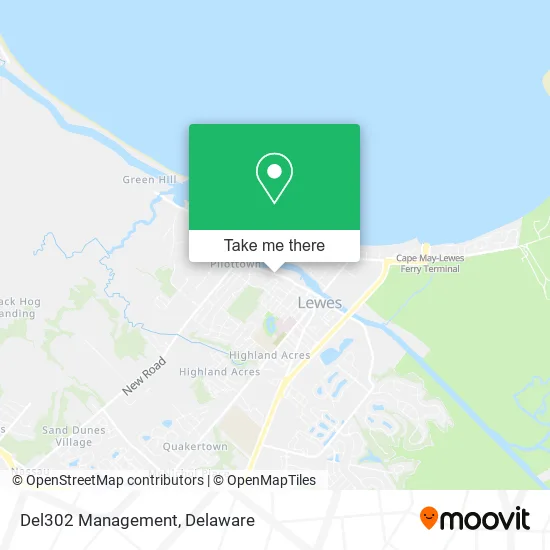 Del302 Management map