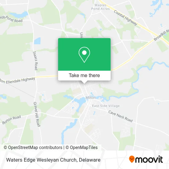 Waters Edge Wesleyan Church map