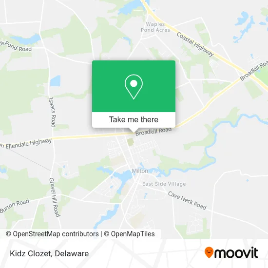 Kidz Clozet map