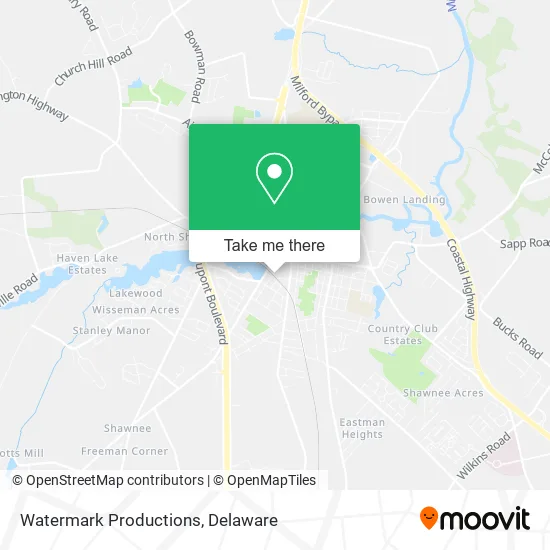 Watermark Productions map