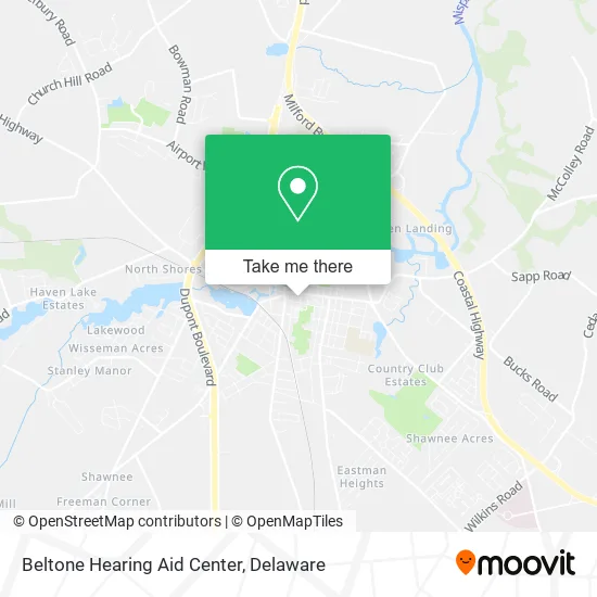 Beltone Hearing Aid Center map