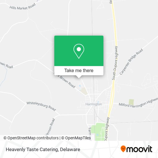 Heavenly Taste Catering map