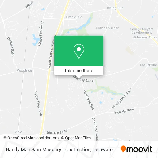 Handy Man Sam Masonry Construction map