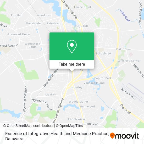 Mapa de Essence of Integrative Health and Medicine Practice