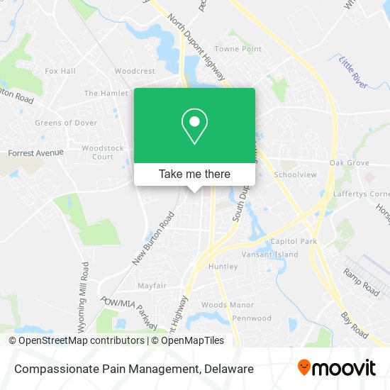 Mapa de Compassionate Pain Management