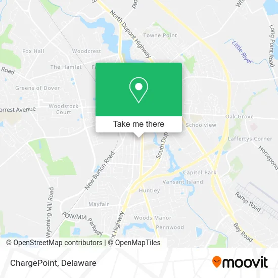 ChargePoint map