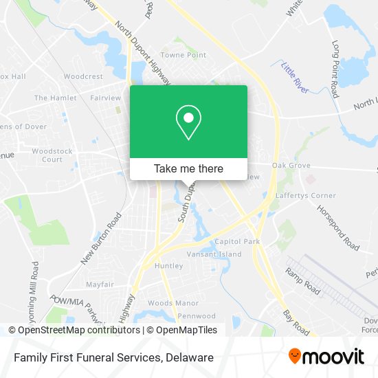 Family First Funeral Services map