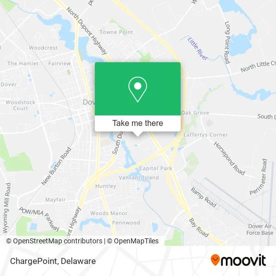 ChargePoint map