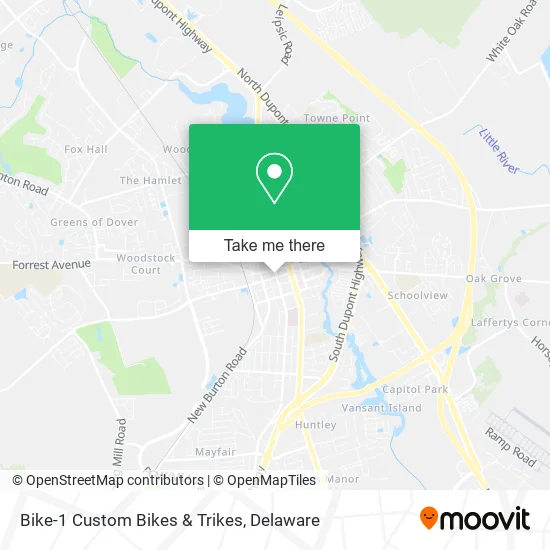 Bike-1 Custom Bikes & Trikes map