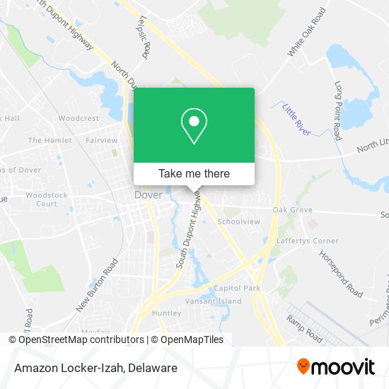 Amazon Locker-Izah map