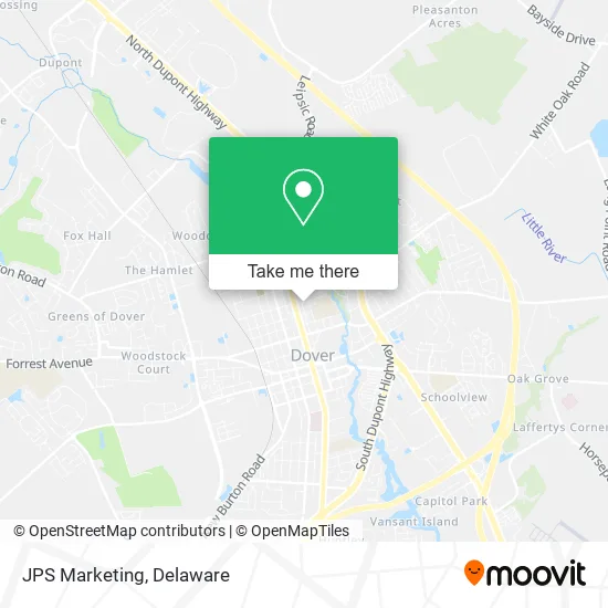 JPS Marketing map