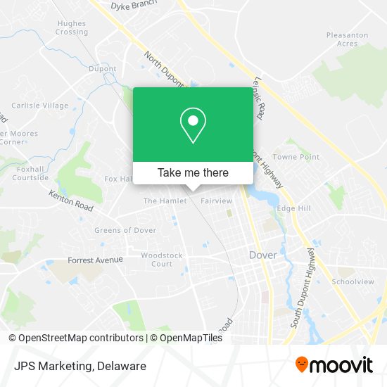 JPS Marketing map