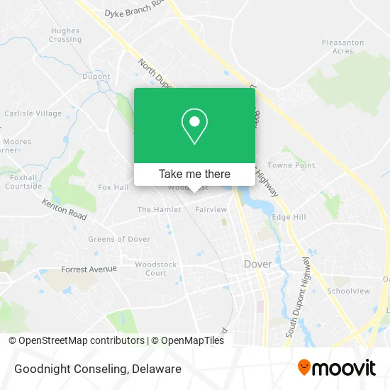 Goodnight Conseling map