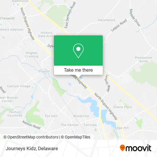 Mapa de Journeys Kidz