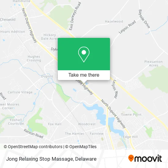 Mapa de Jong Relaxing Stop Massage