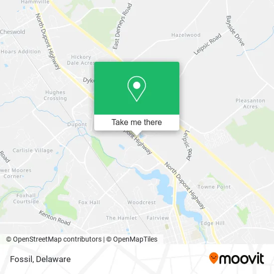 Mapa de Fossil