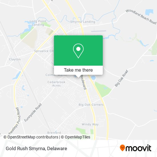 Gold Rush Smyrna map