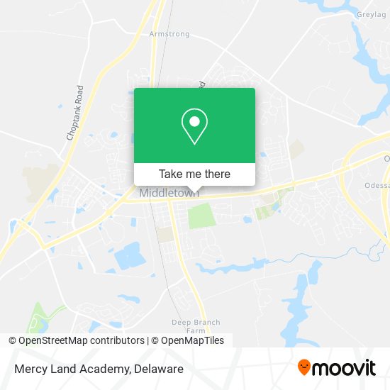 Mercy Land Academy map