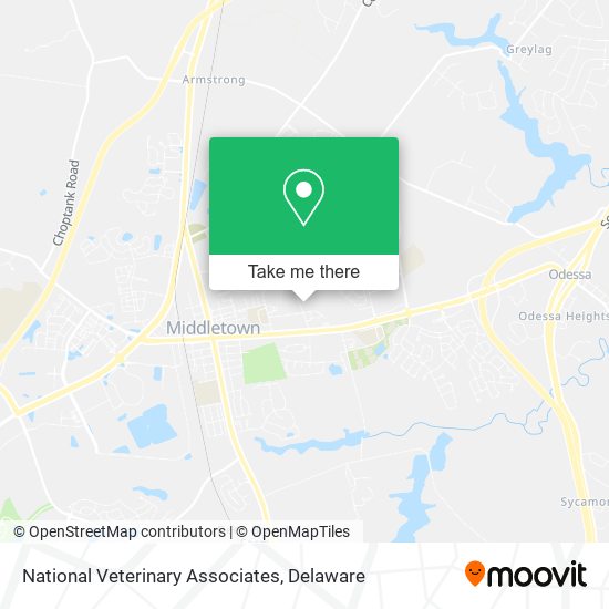 National Veterinary Associates map