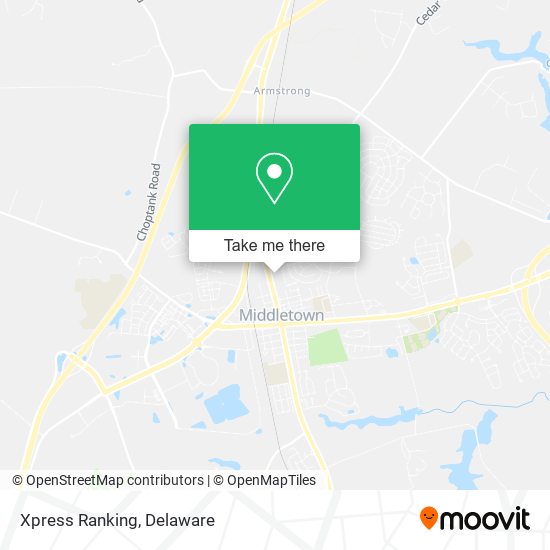 Mapa de Xpress Ranking