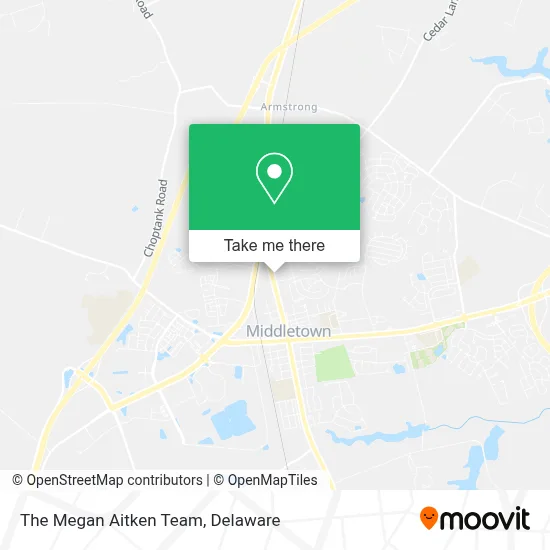 The Megan Aitken Team map