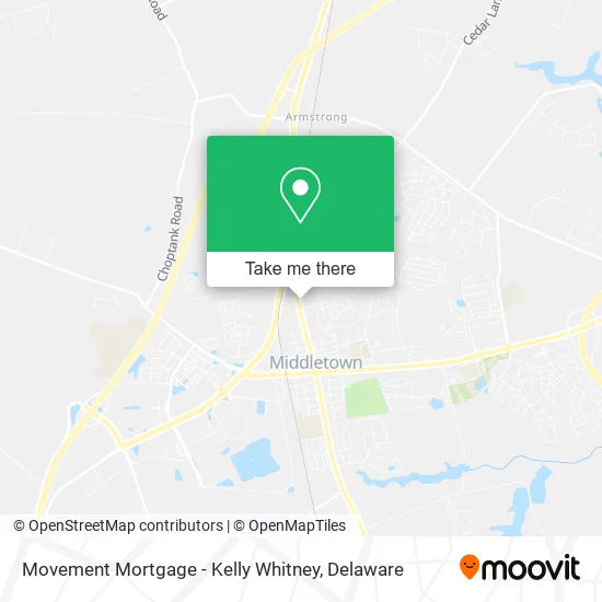 Movement Mortgage - Kelly Whitney map