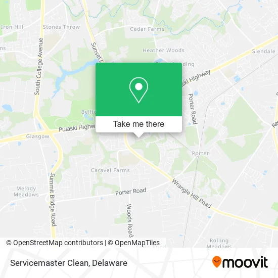 Servicemaster Clean map